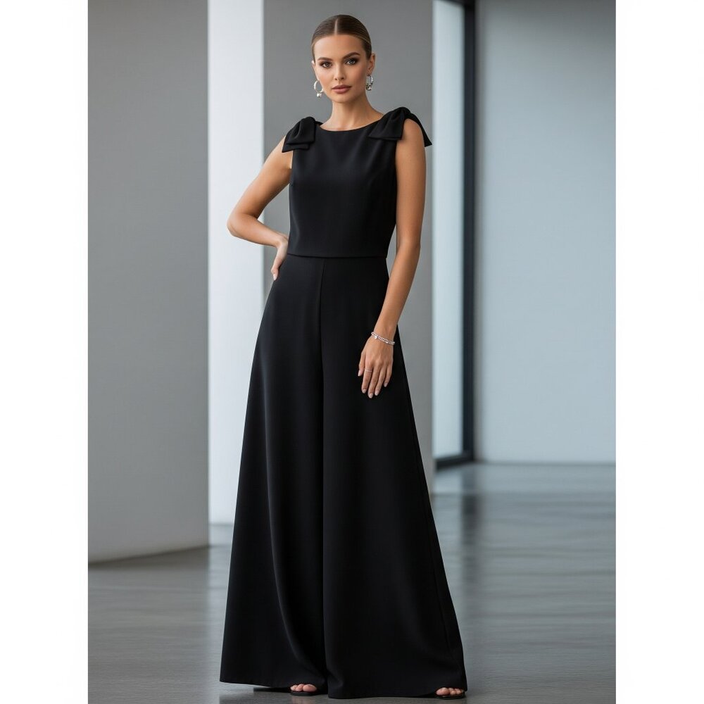 Julia Jordan Dark Green Sleeveless Jumpsuit